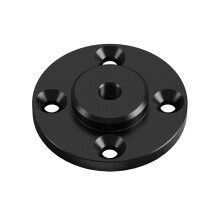 Base de montaje con adaptador de tornillo de aleación de aluminio de 1/4 de pulgada