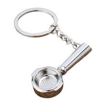 Porte-clés porte-filtre en métal pour amateur de café (1 pièce)