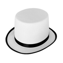 Chapéu Derby para Crianças e Adultos, Chapéu Cosplay de Topo Plano