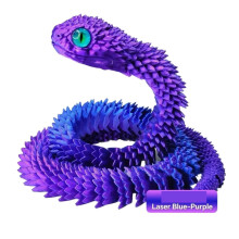 Figurka hada, 3D tisk, pohyblivý kloub, 60 cm