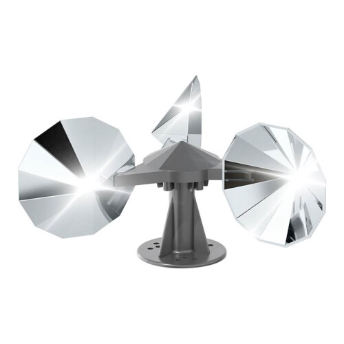 Bird Scare Reflective Device, Bird Reflector with Plastic Base for Outside Patio, Keep  Sparrows Away
