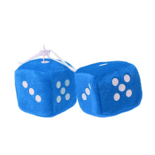 Fuzzy Dice speilhenger bildekorasjon 1 par