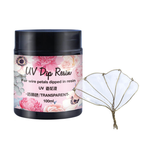 Κόλλα ρητίνης UV DIP για λουλούδια από σύρμα 10ml