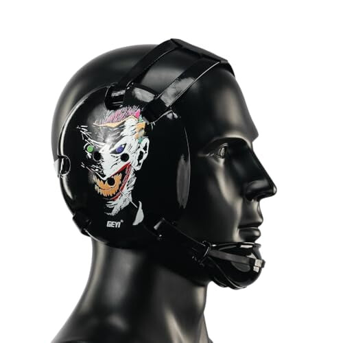 Wrestling Headgear Joker Digital Print