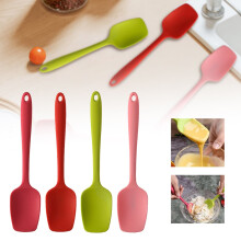 Spatule-cuillère en silicone résistante à la chaleur jusqu'à 600 F (4 pièces)