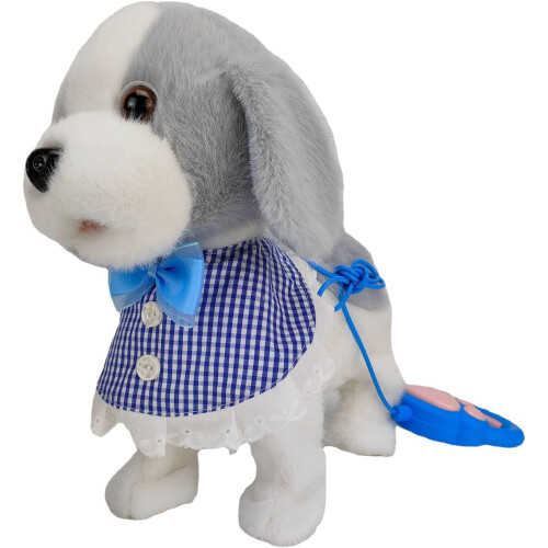 Perro robot de peluche interactivo que camina y ladra