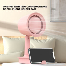 Ventilatore da scrivania portatile Huawei, ricaricabile tramite USB, silenzioso e senza spazzole.