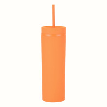 450ml tenký plastový hrnek s dvojitou stěnou a víčkem o objemu 450 ml