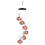 Hummingbird Feeder with Wind Chime Design 1 pc 1