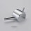 Shower Pole Hook Silver High-Strength Rust-Resistant Towel 6
