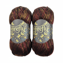 Kit de croșetat pentru începători cu fire strălucitoare iridescente 2026