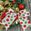 Fita de Natal aramada vermelha e verde com bolinhas, 25m 1