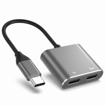 Concentrador de acoplamiento USB-C para gafas de realidad aumentada AIR/2 con carga de 100 W