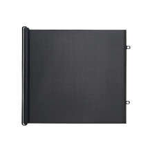 Cancelletto di sicurezza retrattile per scale per bambini 78x110 cm, estensibile senza foratura
