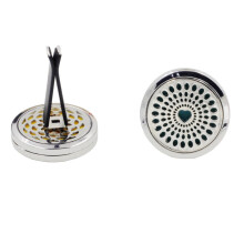 Médaillon parfumé pour voiture avec clip (lot de 2)