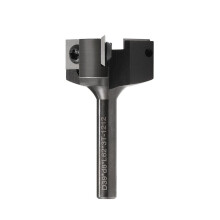 Shank Replaceable Blade Planing Bit Milling Cutter Insert-Style Spoilboard CNC Surfacing Router Bits for Wood 8mm