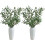 Galhos de Oliveira Artificiais, Hastes Verdes, 99 cm (39 polegadas), 4 peças 1