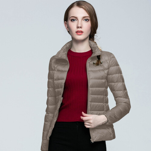 Women's Lightweight Down Jacket Windproof Slim Fit 2