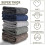 Men's Wool Socks Velvet Thick Solid Color 5 Pairs 4