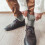 Men's Wool Socks Velvet Thick Solid Color 5 Pairs 7