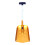 Pá de neve ajustável de 65 cm (25,6 polegadas) e 22 cm (8,6 polegadas) de largura, dourada 1