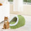 Plush Cat Nest Bed for Small Dogs - Enclosed Cuddle Cave, 4