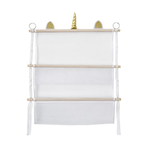 Stuffed Animal Net2Layers Decor Easy to Install Hanging Storage for Children's