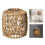 Handwoven Rattan Pendant Light Shade E27 Khaki 3