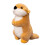 Groundhog kosedyr brunt 18 cm 1