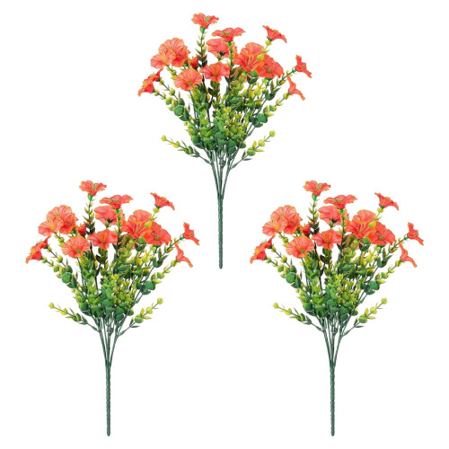 Campanule artificiali per decorazione esterna, 3 pezzi