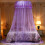 Polyester Mesh Bed Canopy Dome for Twin Full Queen Crib 2