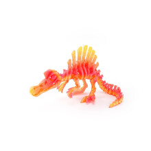 Figura de equinosaurio impresa en 3D, modelo de dinosaurio articulado, 1 unidad.