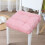 Coussin de chaise rond en polyester doux capitonné vert 40 cm 7