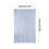 Voile Sheer Window Curtains Gray Grommet 1 Panel 52" W 3