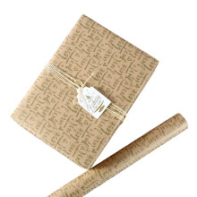 Valentijnsdag Kraftpapier Rol Rode Folie Hart