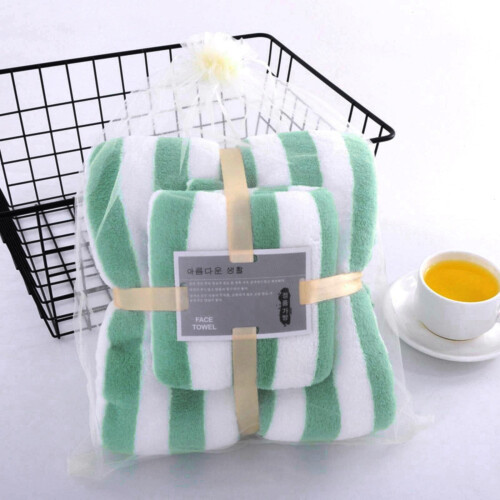 Microfiber Bath Towel Set Oversized Quick-Dry 2 pcs