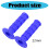 Motorcycle Handlebar Grips Soft Nonslip Rubber 2 pcs 6
