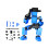 3D-utskriven actionfigur med pistol, 1 st. 1