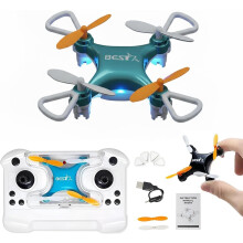 Mini drone para iniciantes com LED e rotação de 360