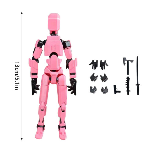 T13 Actiefiguur PVC Robotmodel 1 stuk 2
