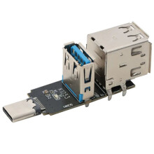 TYPE-C to 1-Port USB 3.0 and 2-Port USB 2.0 Expansion Module TYPE-C HUB Multi-Port Expansion Splitter Board