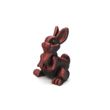 3D nyomtatott nyuszi húsvéti tojásdísz 1,6 hüvelykes