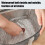 Sac isotherme pour le déjeuner, résistant à l'eau, grand format 3