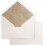 Envelopes A7 com Glitter Dourado (5,25 x 7,5 polegadas) - 50 unidades 1