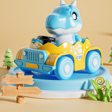 Macchinina a frizione a forma di dinosauro per bambini, multicolore, 1 pezzo