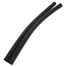 Fundas de esponja Minkissy para el manillar del cochecito, color negro (1 par)
