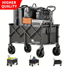 Collapsible Wagon Cart Heavy-Duty 330 lbs