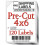 Pre-Cut 4x6 Shipping Labels White 120 Count 1