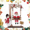 Balanço de Natal de Madeira Rústico Artesanal, 1 Peça 1