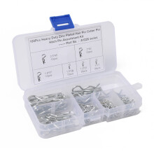 Dúntóirí Earraigh Athsholáthar Gearrthóg Scoilte 100pcs